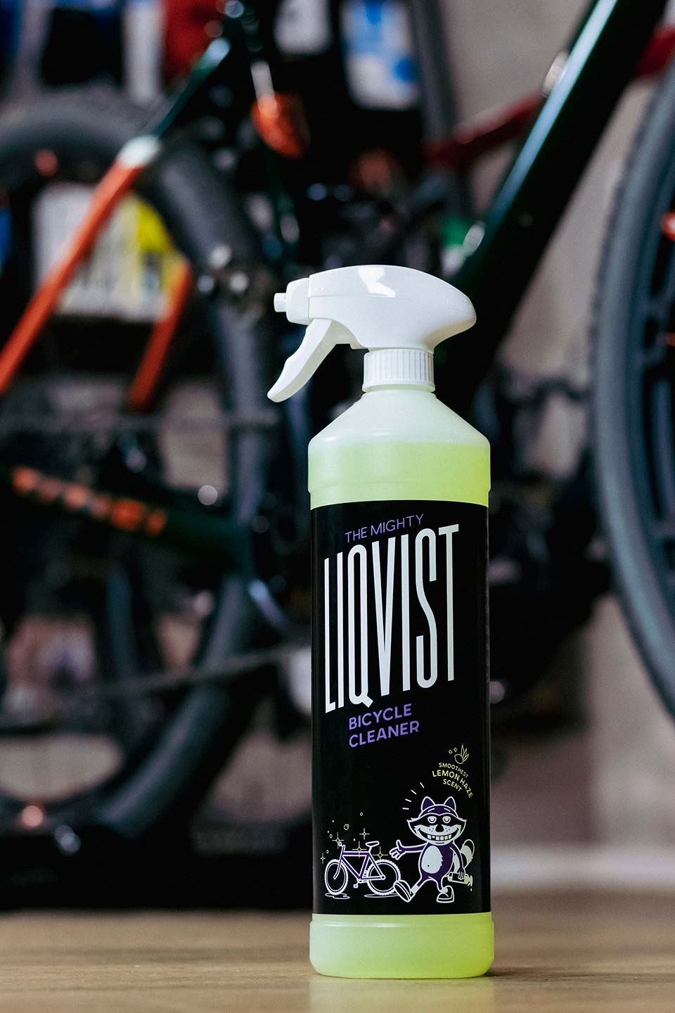 Liqvist Fahrradreiniger — das Produkt
